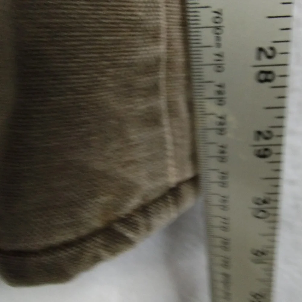 Wrangler Rugged Wear Mens 38x30 Brown Canvas Lined Work Pants Distressed outdoor